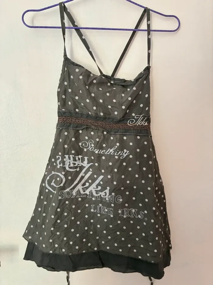 Magnifique robe à bretelles, 2 ans, Ikks. - photo numéro 2