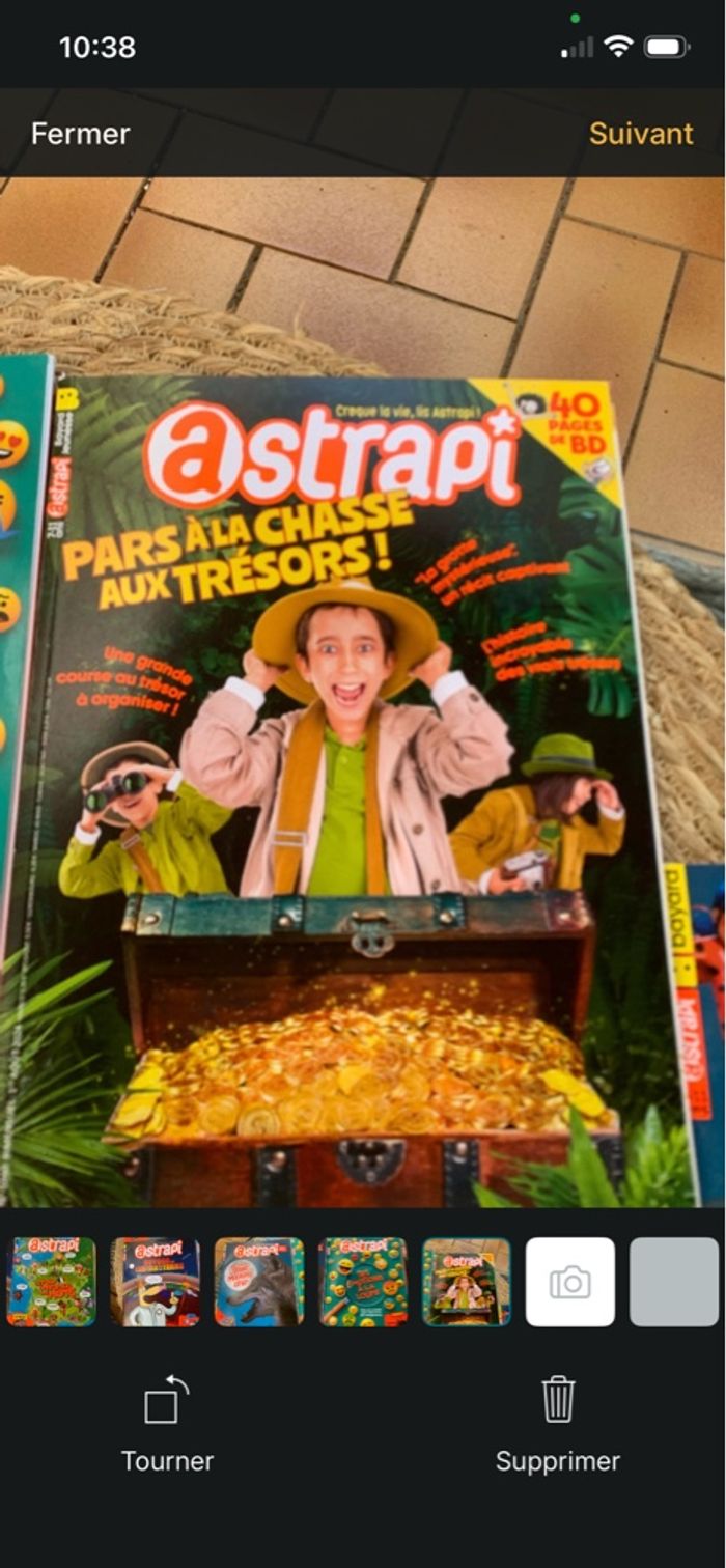 Lot de sept. Magazines Astrapi enfant, sept à 11 ans, jeux bd activité - photo numéro 6