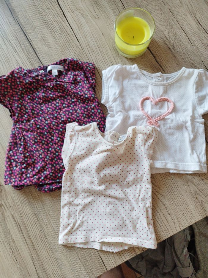 Lot 3 t-shirts 3 mois