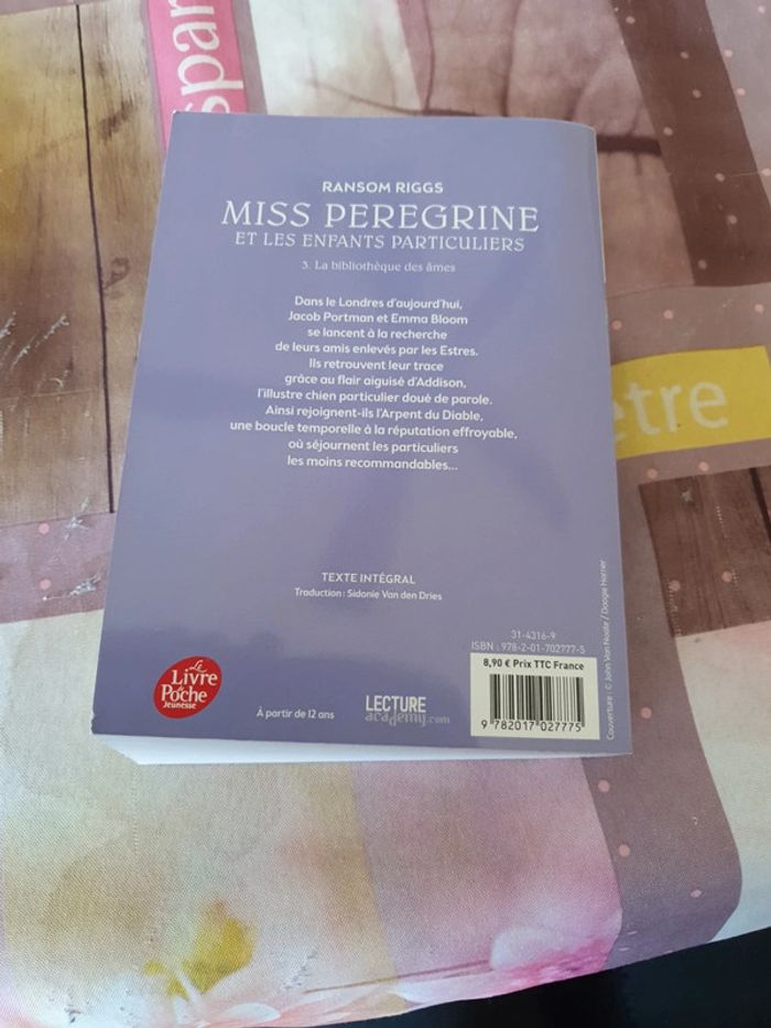 Livre miss pérégrinations les enfants particuliers - photo numéro 2