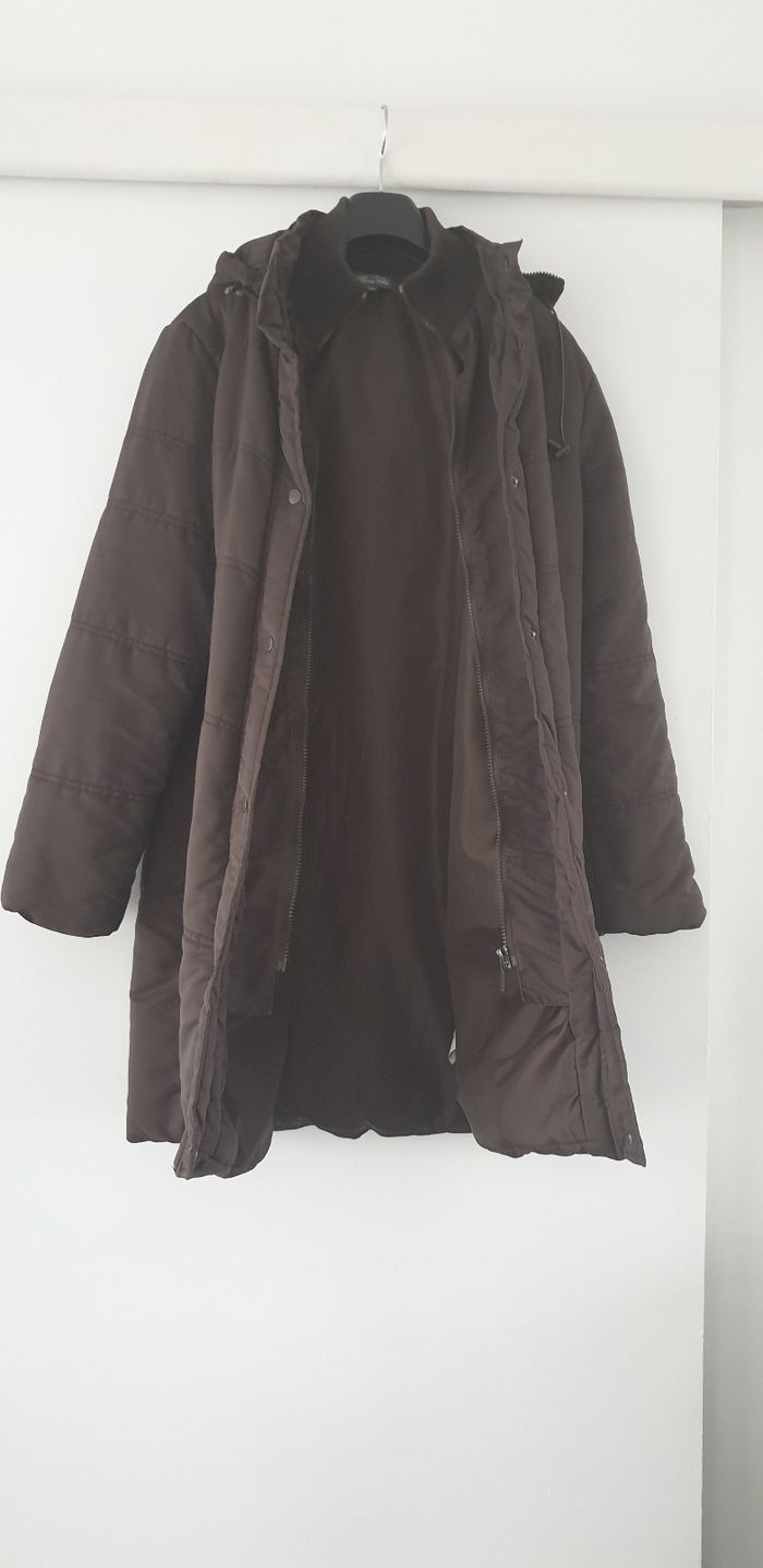 Manteau Marron matelassée - photo numéro 2