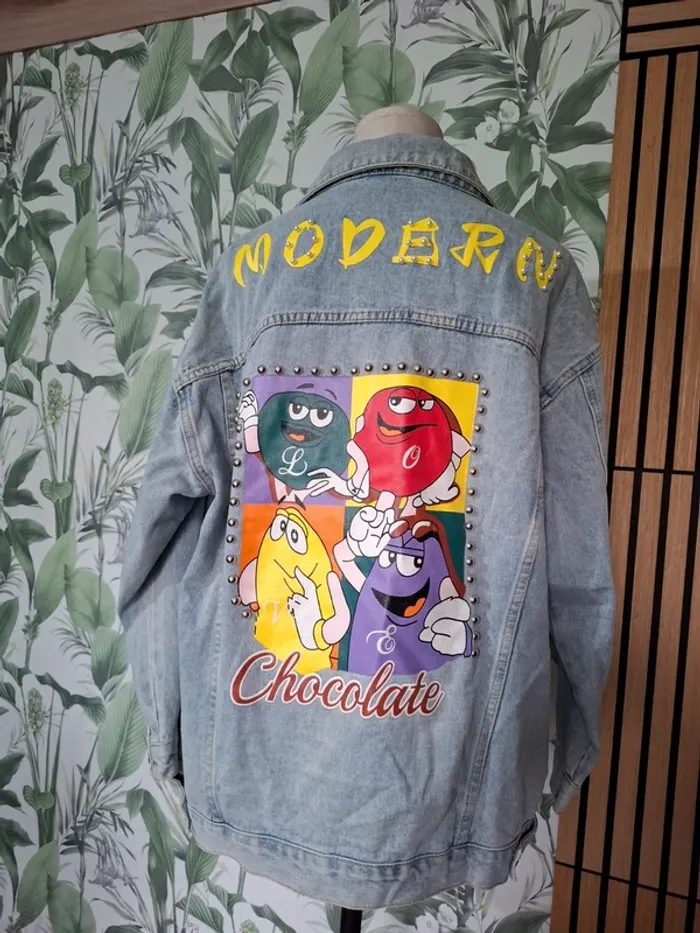 Veste en denim m&m's - photo numéro 2