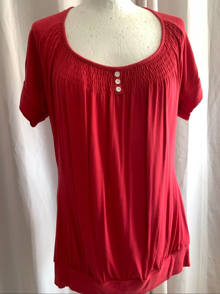 Blouse rouge - photo numéro 3