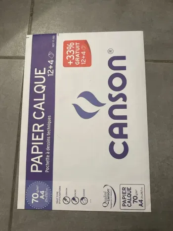 Papier calque canson