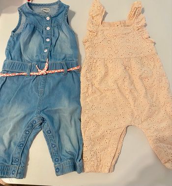 Salopettes printemps 6 mois