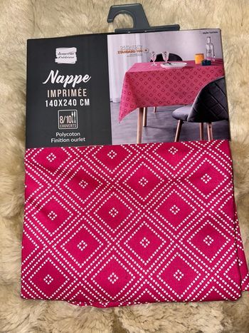 Nappe en tissus