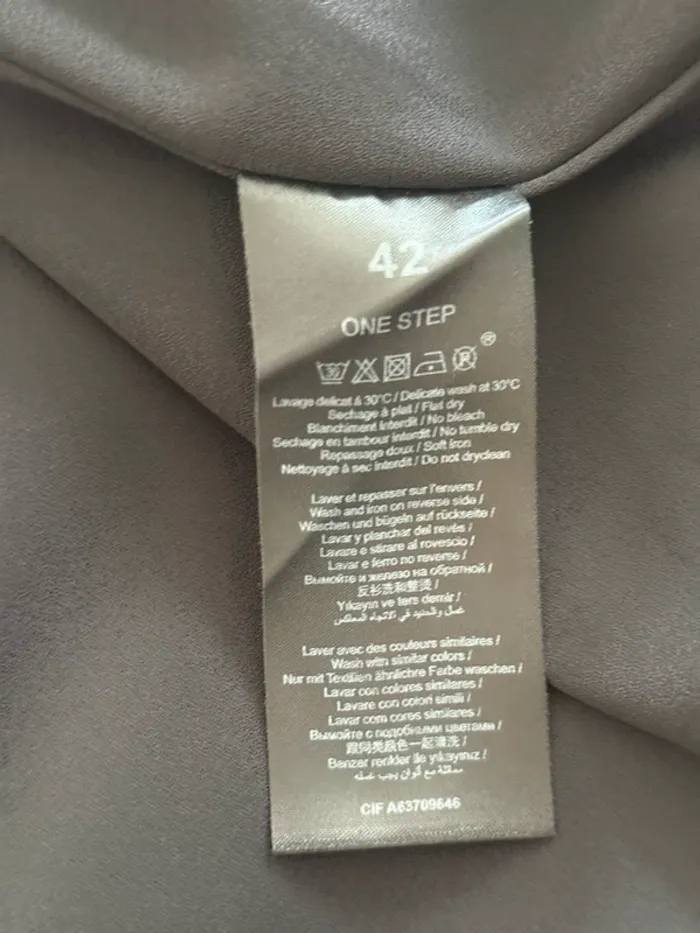 Robe noire One Step – Taille 42 - photo numéro 5