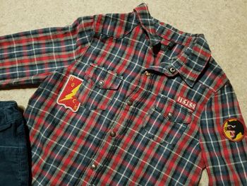 Chemise ikks garçon 4 ans style bûcheron