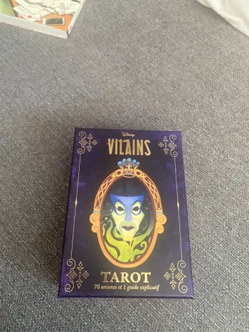 Jeu de cartes Tarot Vilains Disney