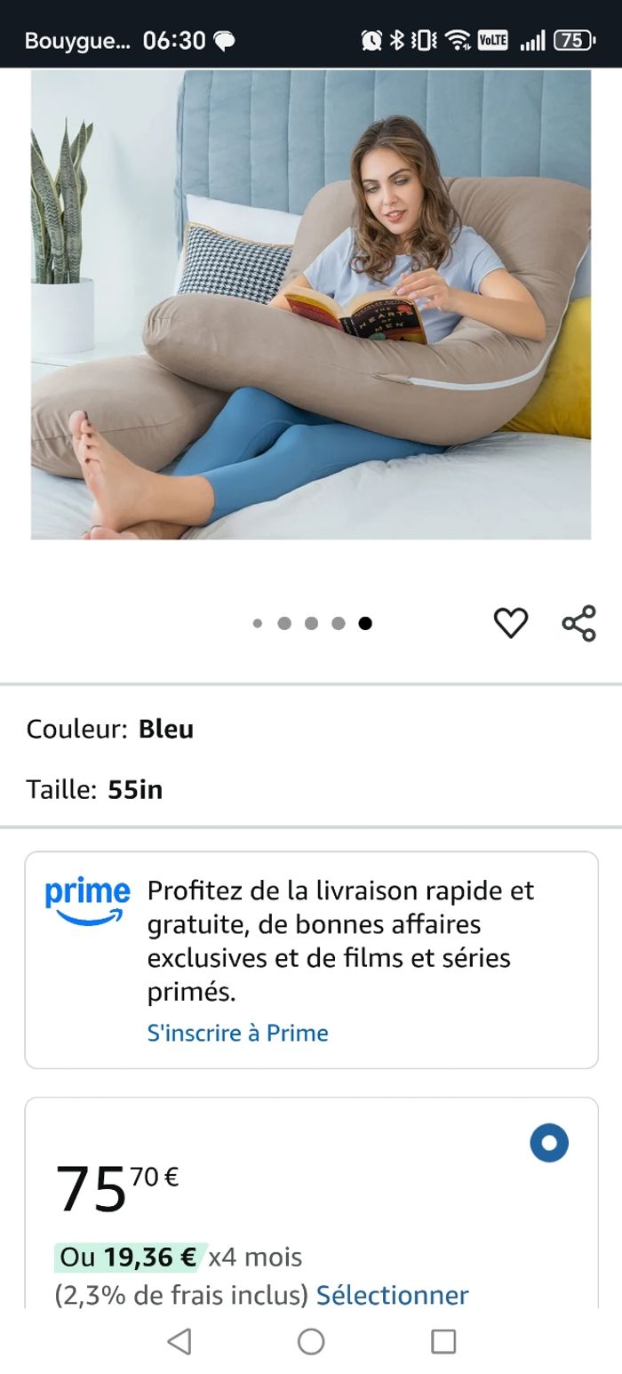 Coussin de grossesse - photo numéro 3