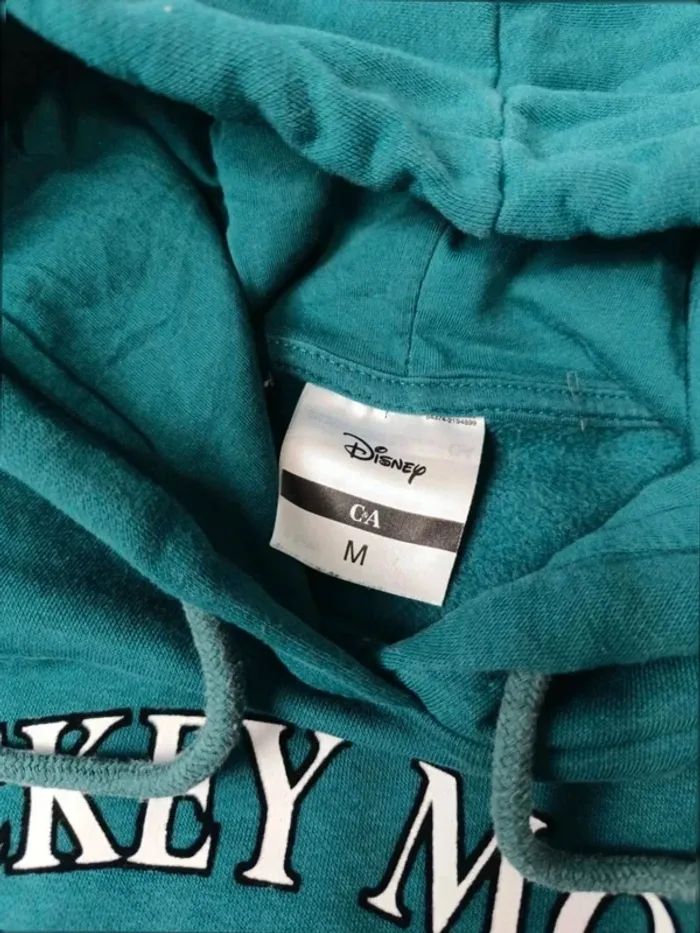 🐭Sweat Disney Mickey Mouse 1928 à capuche T.M - photo numéro 3
