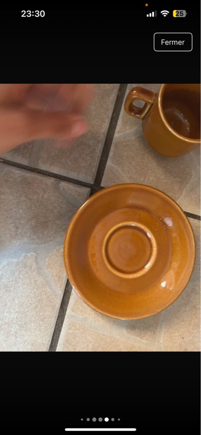 Services de9 tasse avec les sous tasse - photo numéro 7