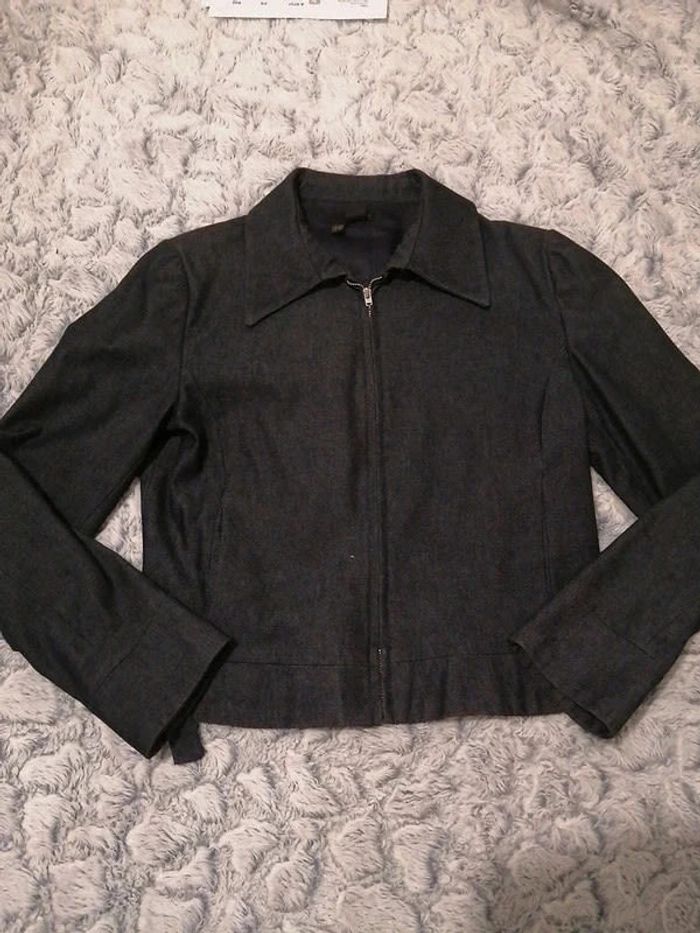 veste Zara Woman bleu taille M