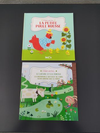 Lot de 2 livres, 3 histoires