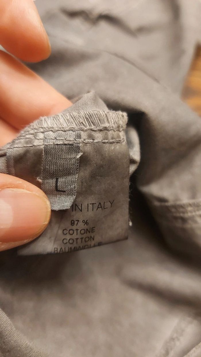 Chemise  chic gris Bottega t L - photo numéro 20