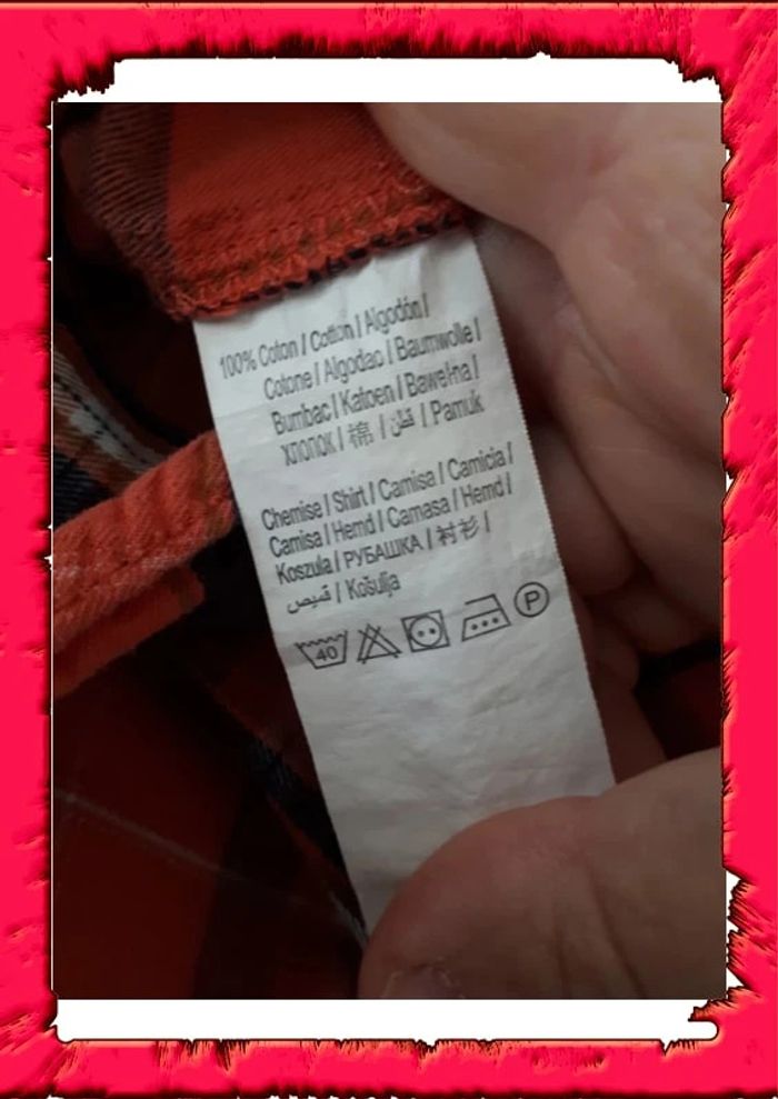 Chemise a carreaux 10 ans manches rétractables - photo numéro 6