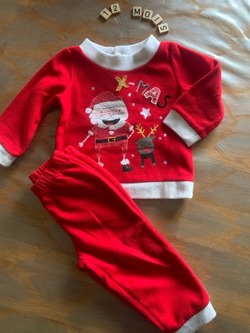 Pyjama Noël 12 mois