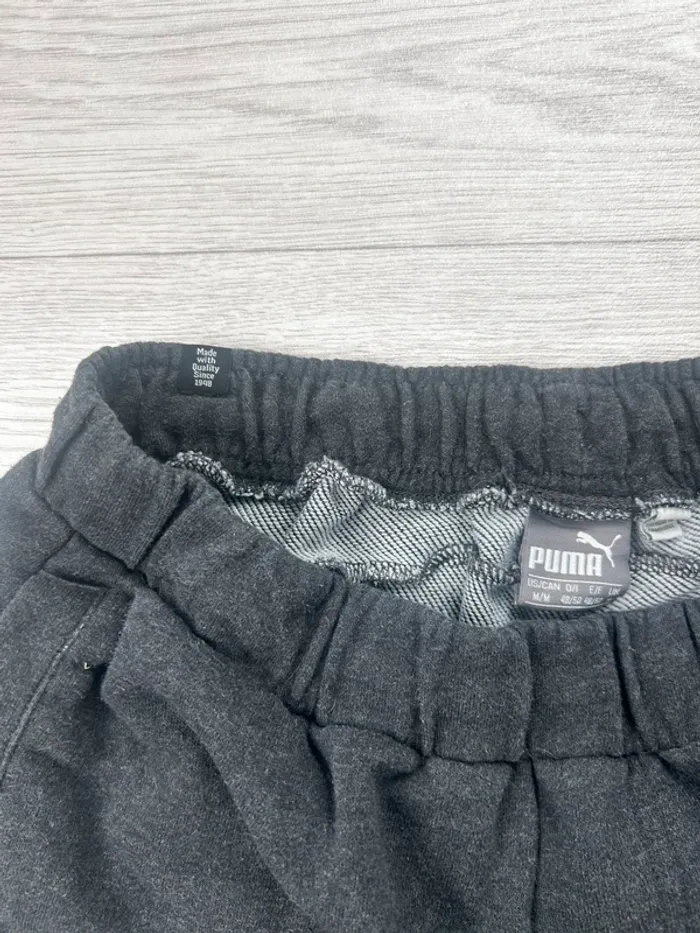 Jogging Puma homme noir gris foncé taille M confort sport training casual - photo numéro 6