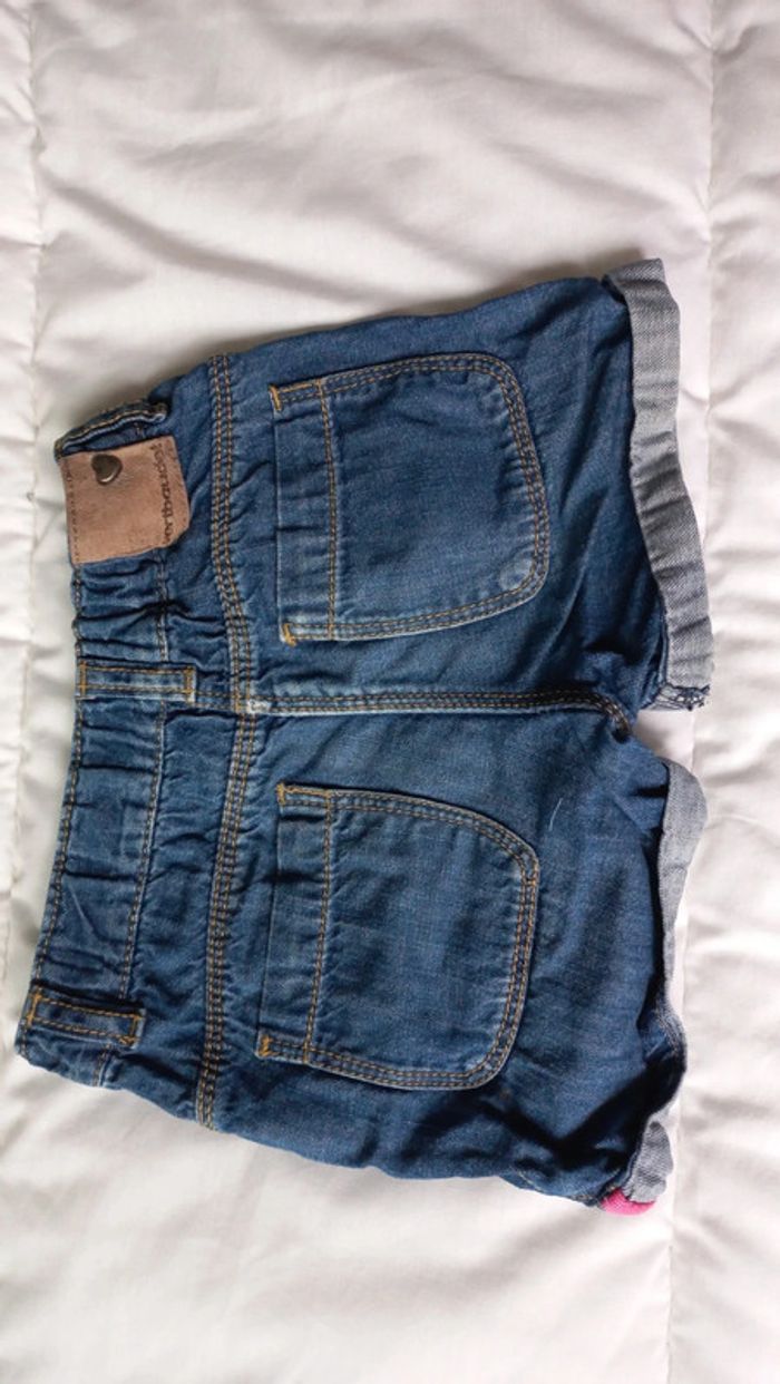 Short en jeans vertbaudet - photo numéro 2