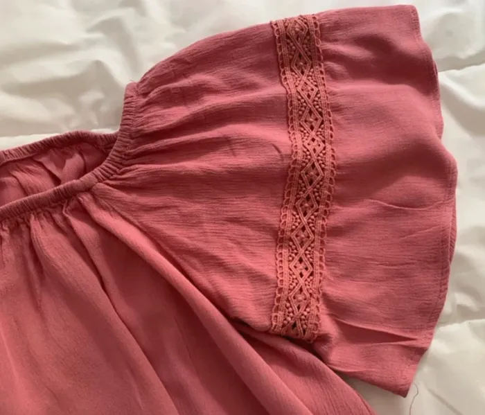 Haut Tally yeijl rose poudré S - photo numéro 2