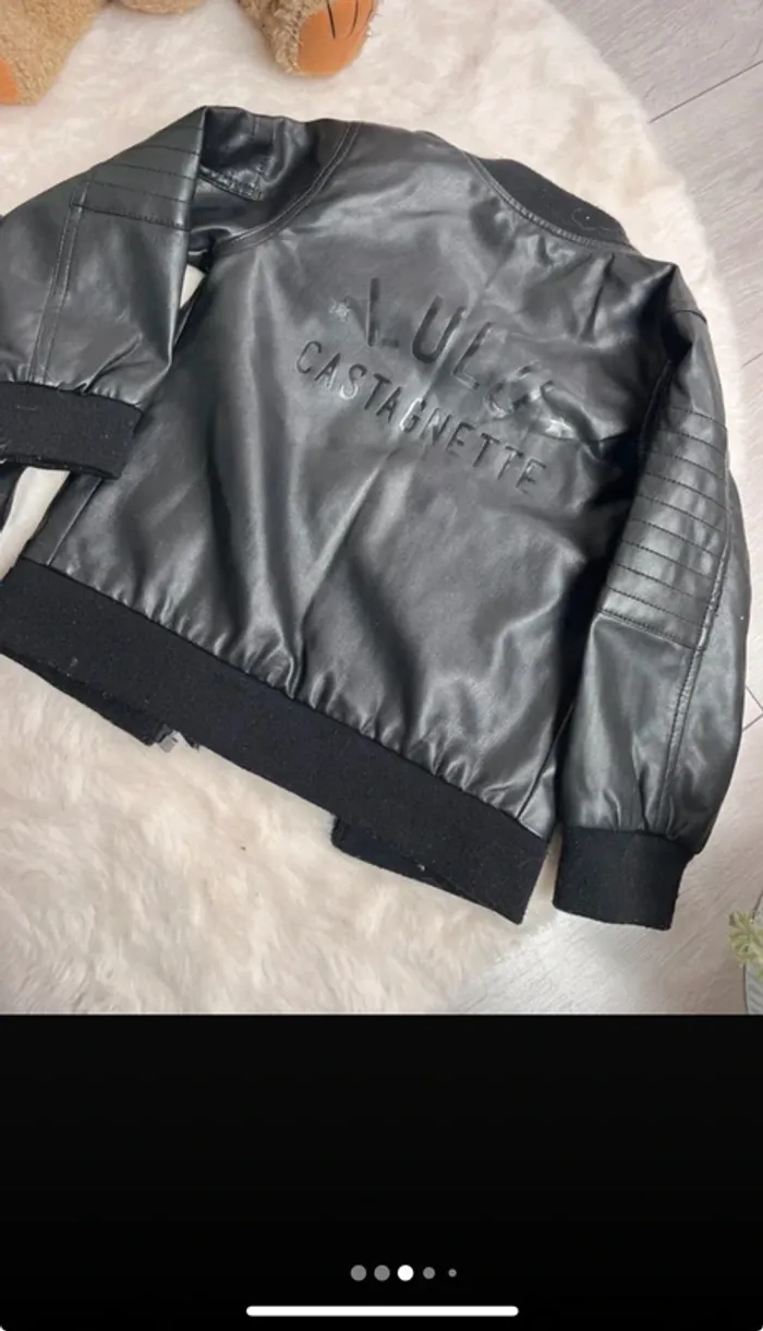 Blouson  style aviateur garçon 4 ans - photo numéro 4