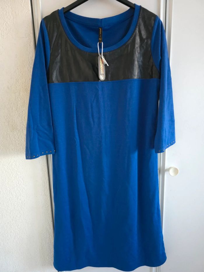 Robe bleu taille M neuve - photo numéro 2