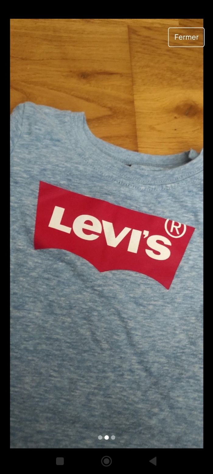 T-shirt Levi's taille 6 mois - photo numéro 3