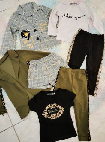 Lot 2 ans chicaprie nounou crèche chic ensemble