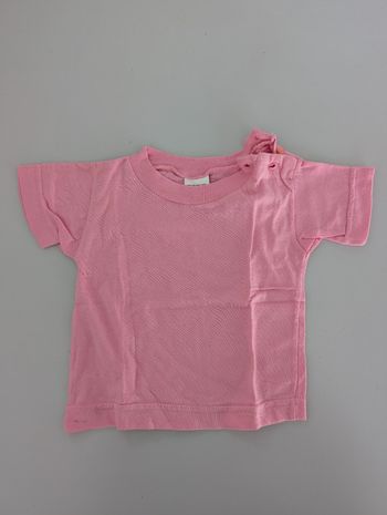 T-shirt rose bébé 3 mois