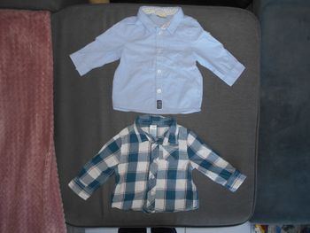 Chemises (Tape à l'oeil/C&A), taille: 6 mois