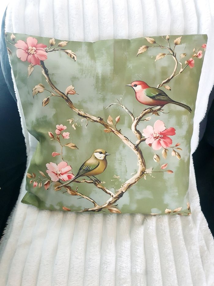 Housses coussin 45x45 (x2) bohème coloré – canapé salon - photo numéro 2