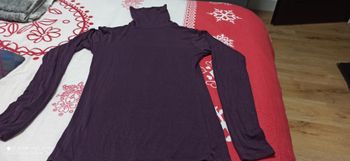 Sous pull violine t. 38