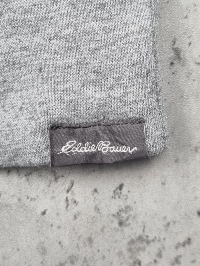 Sweat 1/4 zip Eddie Bauer gris – Taille XL Homme - photo numéro 5