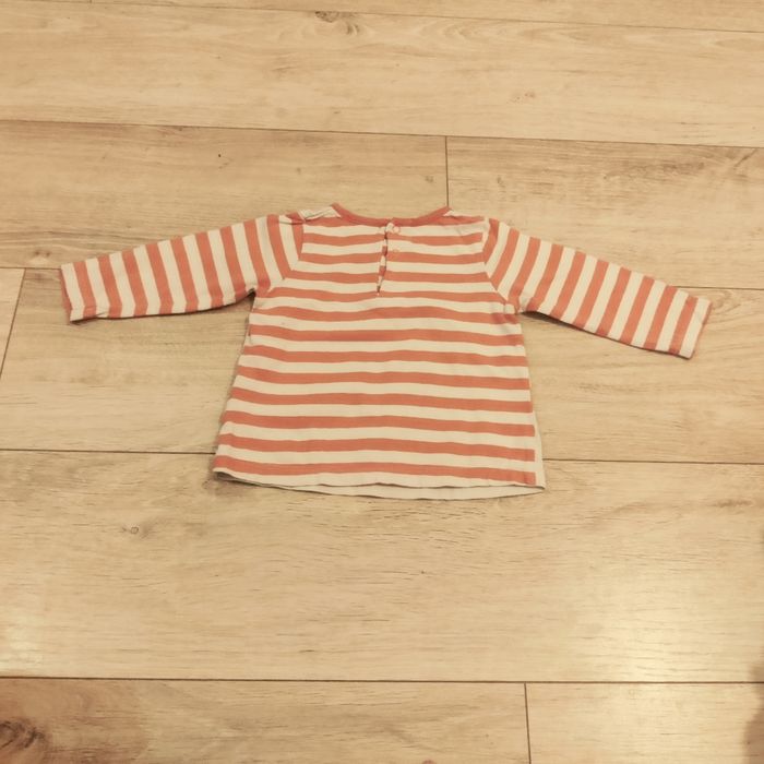Lot de deux tee-shirts bébé fille à manches longues - photo numéro 5