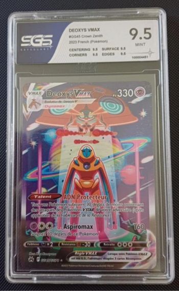SGS 9,5 - Deoxys Vmax GG45 - FR