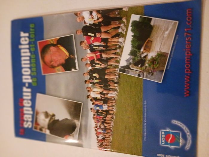 la revue du sapeur pompier de Saône et Loire N° 6 de 2008