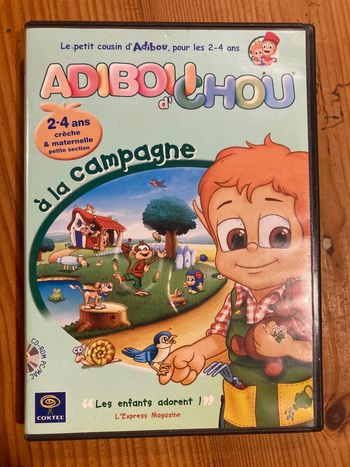 CD-ROM Adiboud’chou a la campagne 2-4 ans