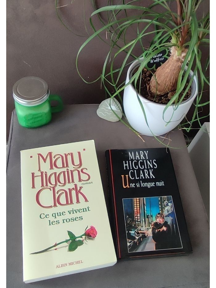 Lot 2 livres Mary Higgins Clark - photo numéro 1