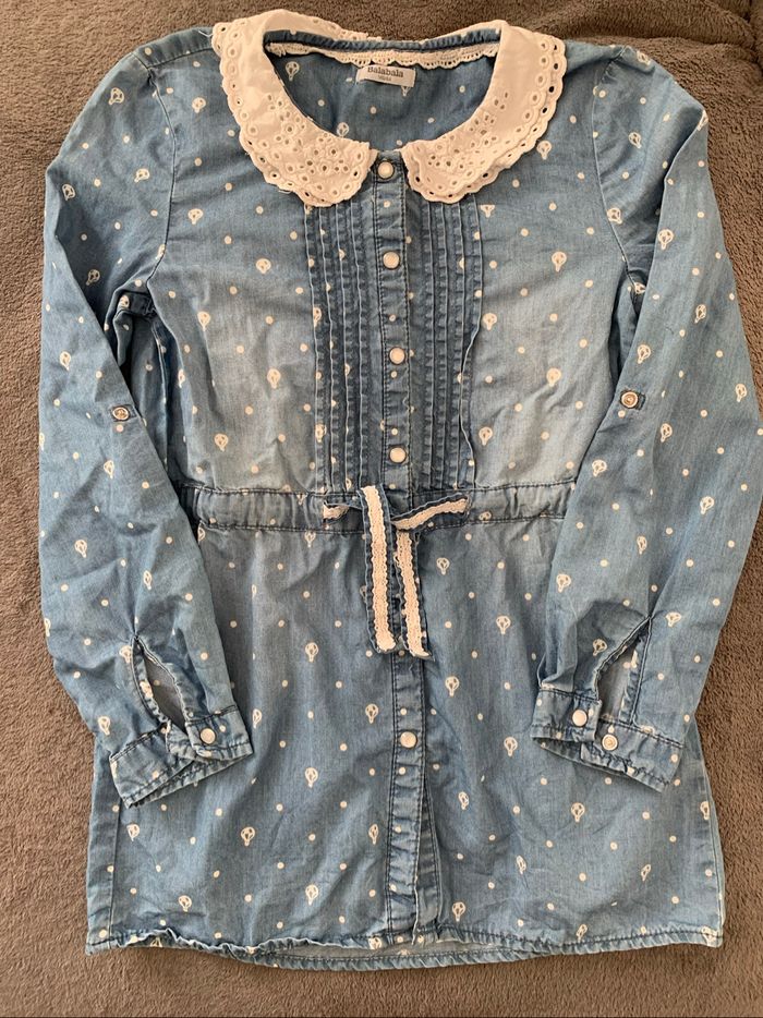 Superbe robe bleu Balabala taille 10 ans