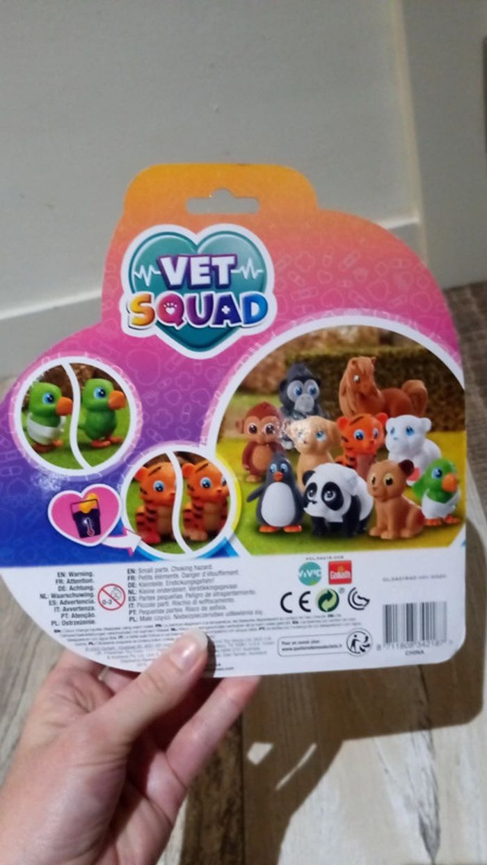 pack 5 animaux vet squad - photo numéro 2