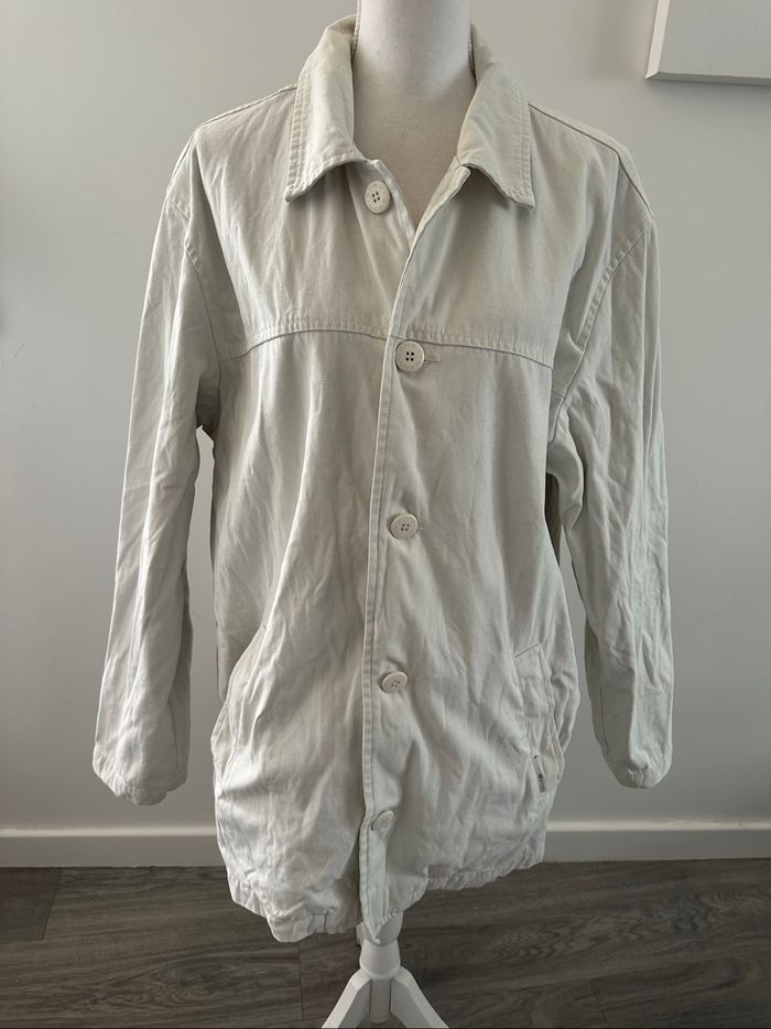 Veste coupe vent blanc crème Chevignon TXL