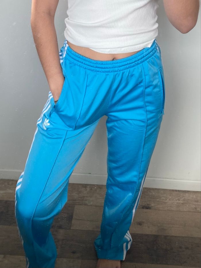 Jogging adidas bleu