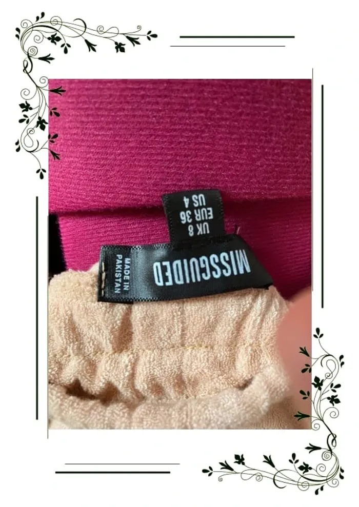 Missguided jupe tissu éponge 36 - photo numéro 3