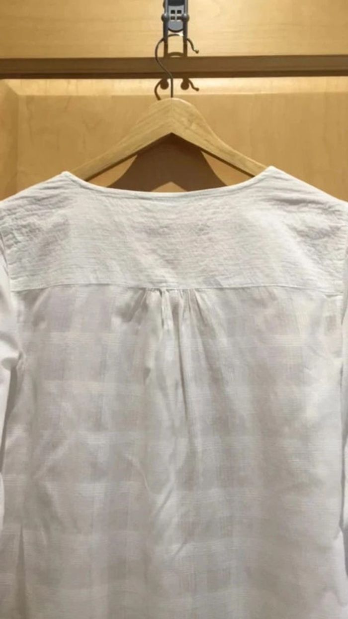 Tunique blanche Promod en coton taille 36 - photo numéro 3