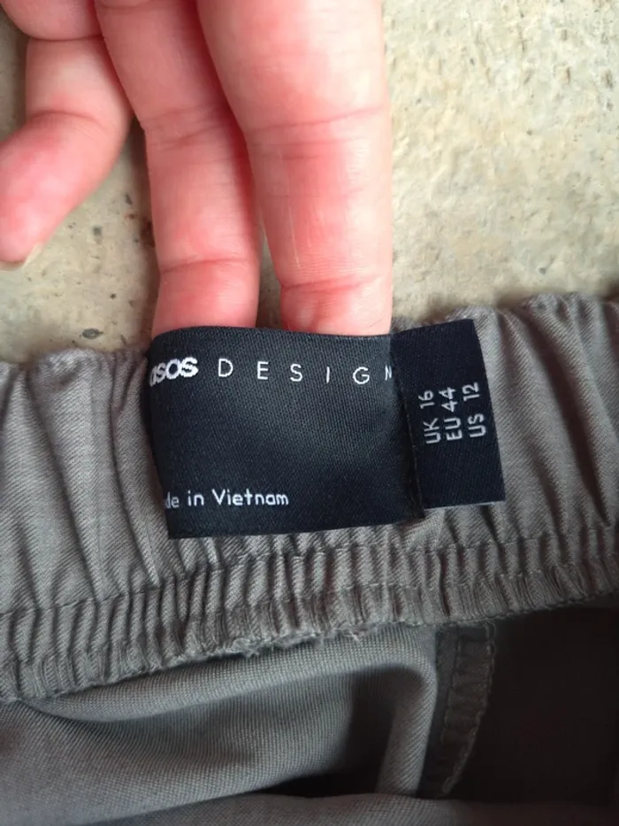 Pantalon gris habillé à enfiler - photo numéro 3