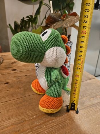 Amiibo yoshi Mega Yarn Woolyworld Nintendo 