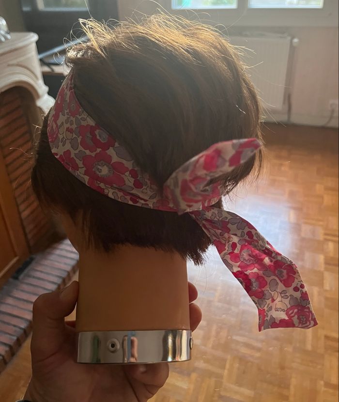 Head band en liberty accessoires pour cheveux vintage - photo numéro 8