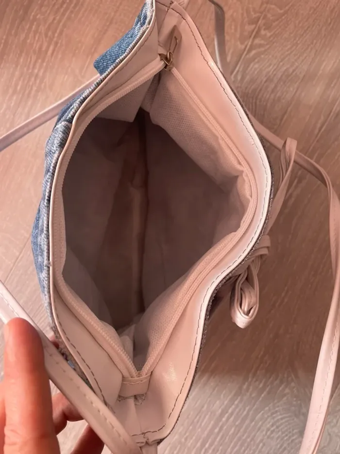 sac à main jeans - photo numéro 2