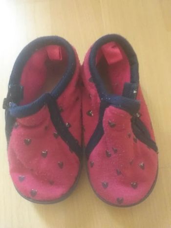 chaussons bebe fille 21