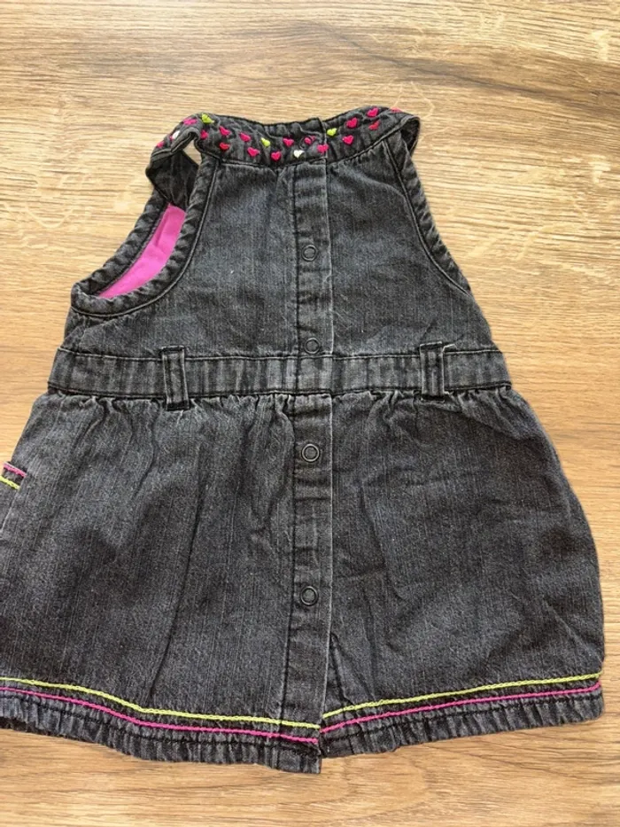 Ensemble Robe/t-shirt manche longue bébé fille - photo numéro 4